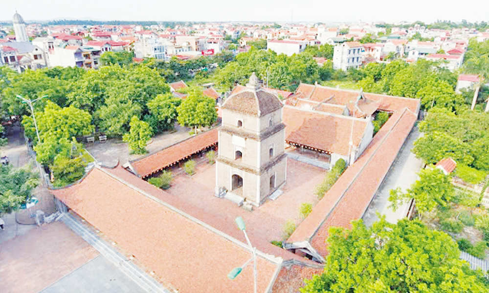 Di tích quốc gia đặc biệt chùa Dâu (phường Trí Quả).