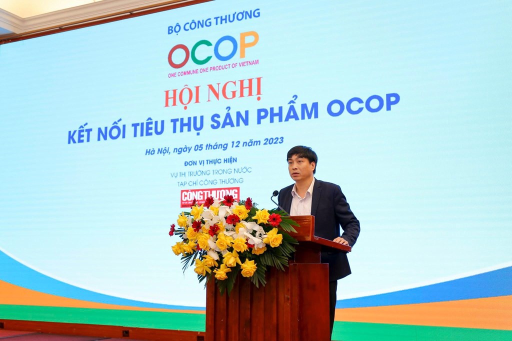 Ông Bùi Nguyễn Anh Tuấn- Phó Vụ trưởng Vụ Thị trường trong nước (Bộ Công Thương). Ảnh: Uyên Hương/BNEWS/TTXVN