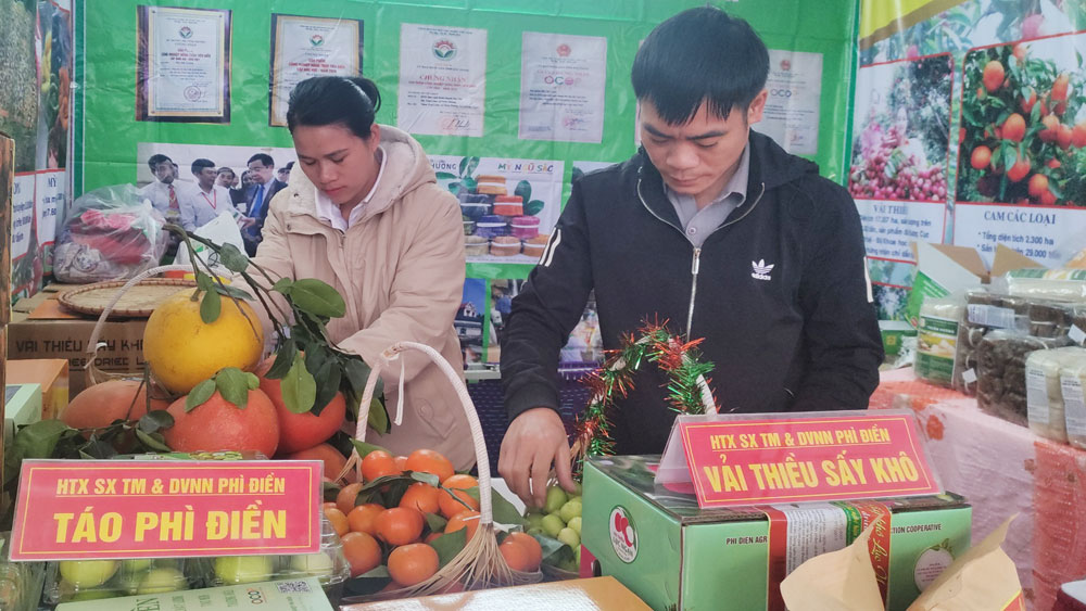 Huyện Lục Ngạn mang đến nhiều sản phẩm tiêu biểu.