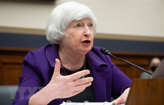 Bộ trưởng Tài chính Mỹ Janet Yellen. (Ảnh: AFP/TTXVN)