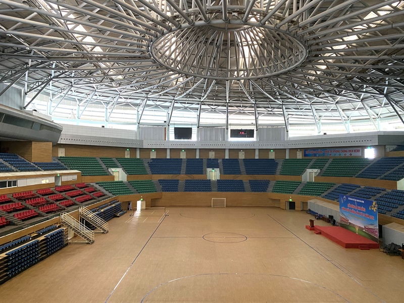Cung thể thao Tiên Sơn, địa điểm tổ chức Lễ khai mạc, Bế mạc và môn Cầu lông tại Đại hội. Ảnh: tdtt.gov.vn