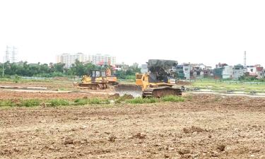 Bảo đảm công tác đo đạc lập bản đồ địa chính đất đai. Ảnh minh họa.