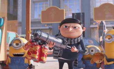 Cảnh trong phim “Minions: Sự trỗi dậy của Gru”. (Ảnh do nhà phát hành cung cấp)