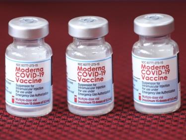 Vaccine Moderna phòng COVID-19. Ảnh: Minh Quyết - TTXVN