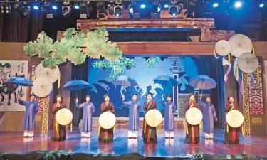 Một tiết mục của các làng quan họ bờ Nam sông Đuống.