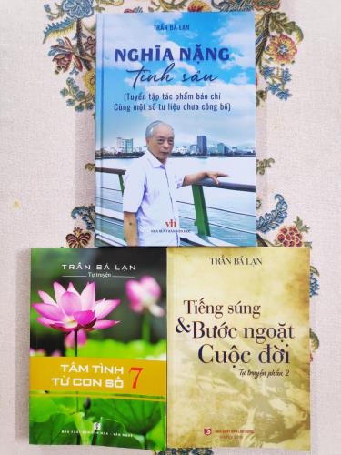 Ba cuốn sách của thầy Trần Bá Lạn
